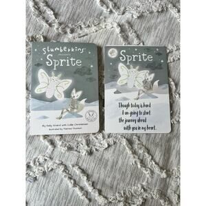Slumberkins Sprite Book and Affirmation card. Supports Grief Loss Feelings